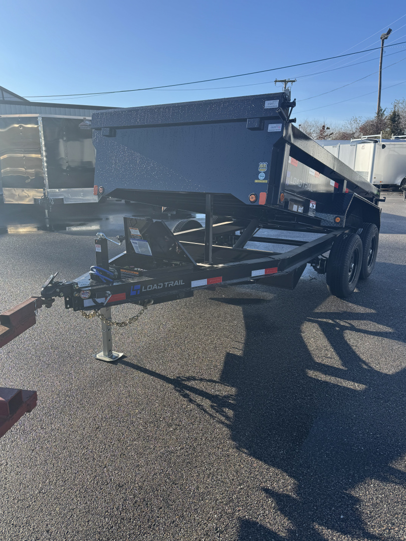 New 2026 Load Trail DE72X12 Dump Trailer Ramps & Tarp