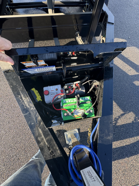 New 2026 Load Trail DE72X12 Dump Trailer Ramps & Tarp