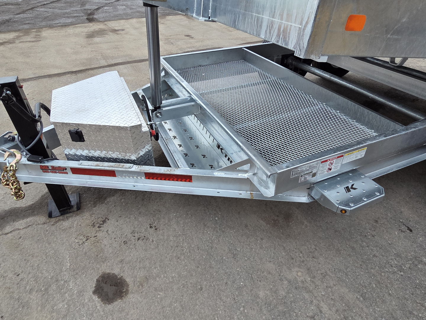 New 2026 K-Trail 7 x 12 Expert Series 7 Ton Dump Trailer