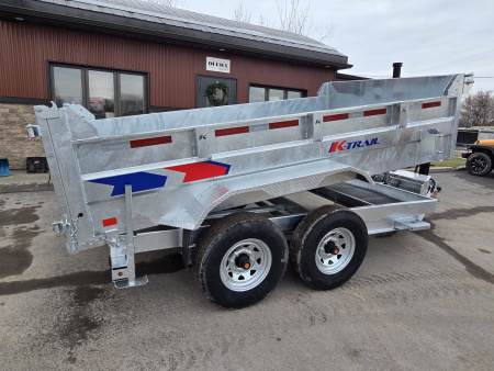 New 2026 K-Trail 7 x 12 Expert Series 7 Ton Dump Trailer