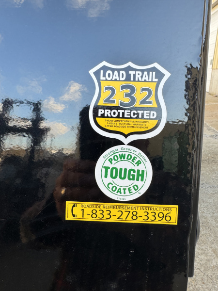 New 2026 Load Trail DE72X12 Dump Trailer Ramps & Tarp 24" Solid Metal Sides