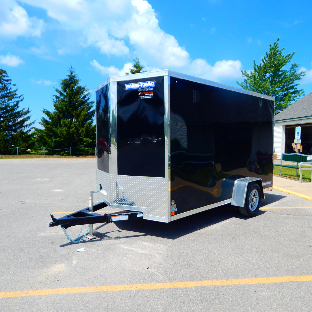 New 2026 Sure-Trac 6x12 3k Pro-Series V-Nose Cargo / Enclosed Trailer