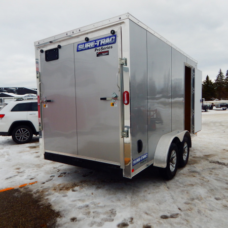 New 2026 Sure-Trac 7x14 10k Pro-Series V-Nose Cargo / Enclosed Trailer