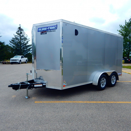 New 2026 Sure-Trac 7x14 10k Pro-Series V-Nose Cargo / Enclosed Trailer
