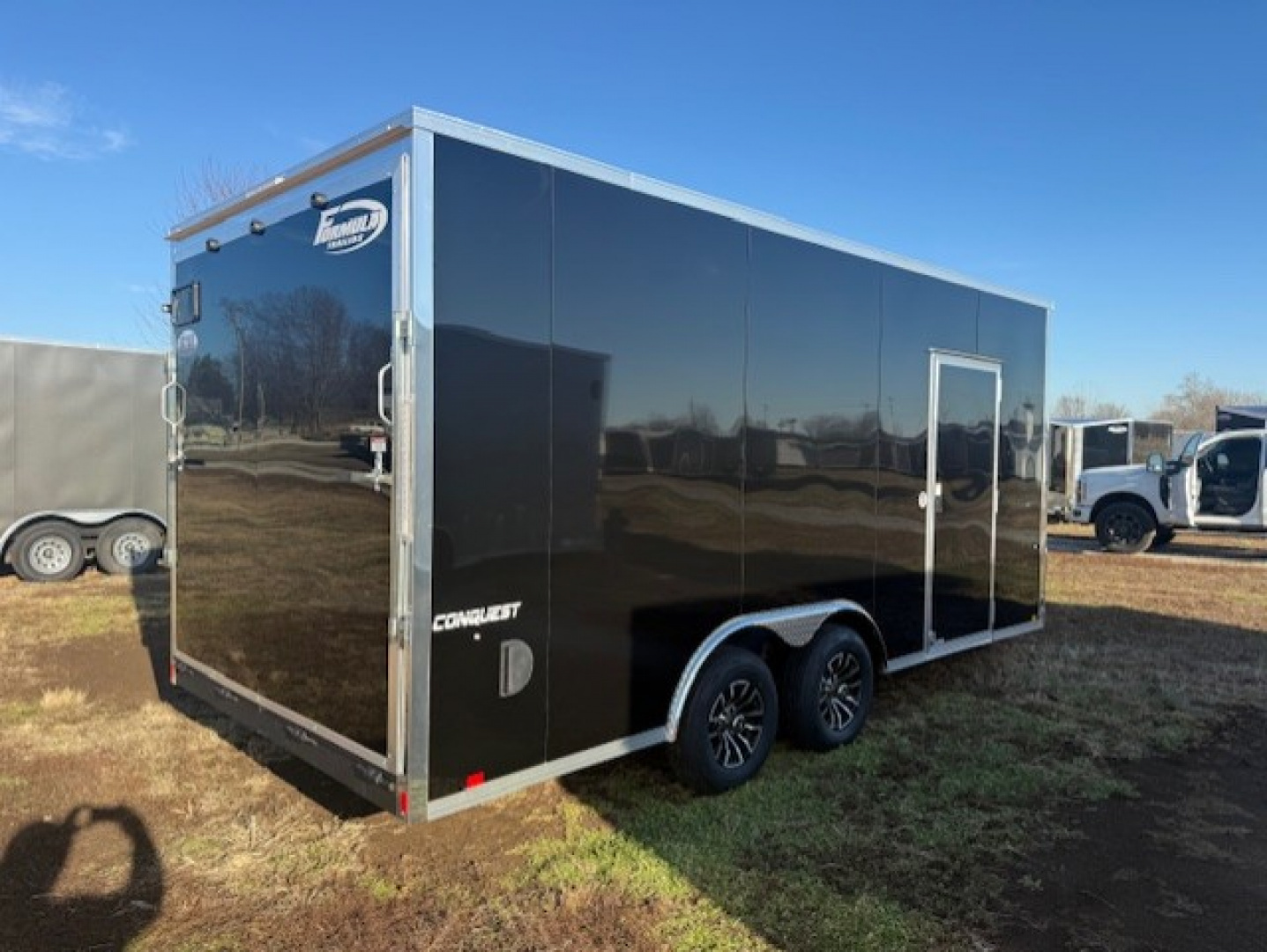 New 2026 Formula Trailers CONQUEST 8.5x18X90" w/ .080 POLYCORE Cargo / Enclosed Trailer