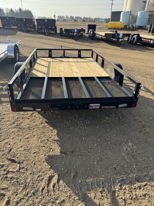 New 2026 Rice Trailers RS8212 Utility Trailer