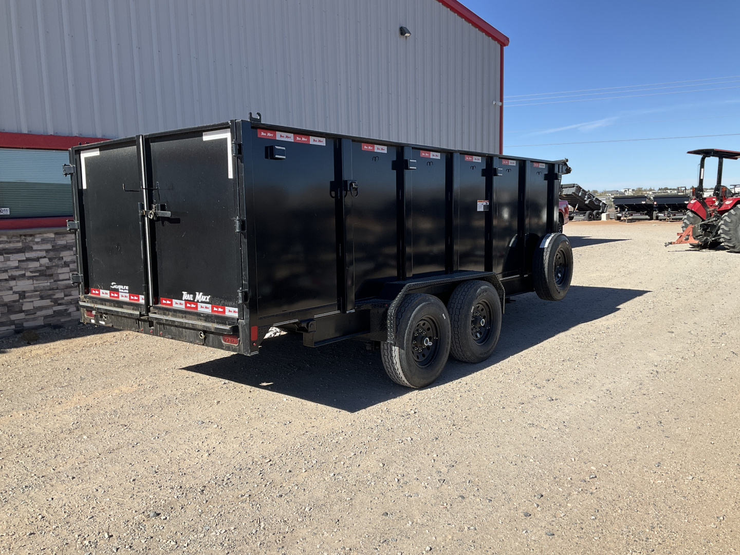 Used 2024 Trail Maxx 7'x14' Dump w/ 48" Sides