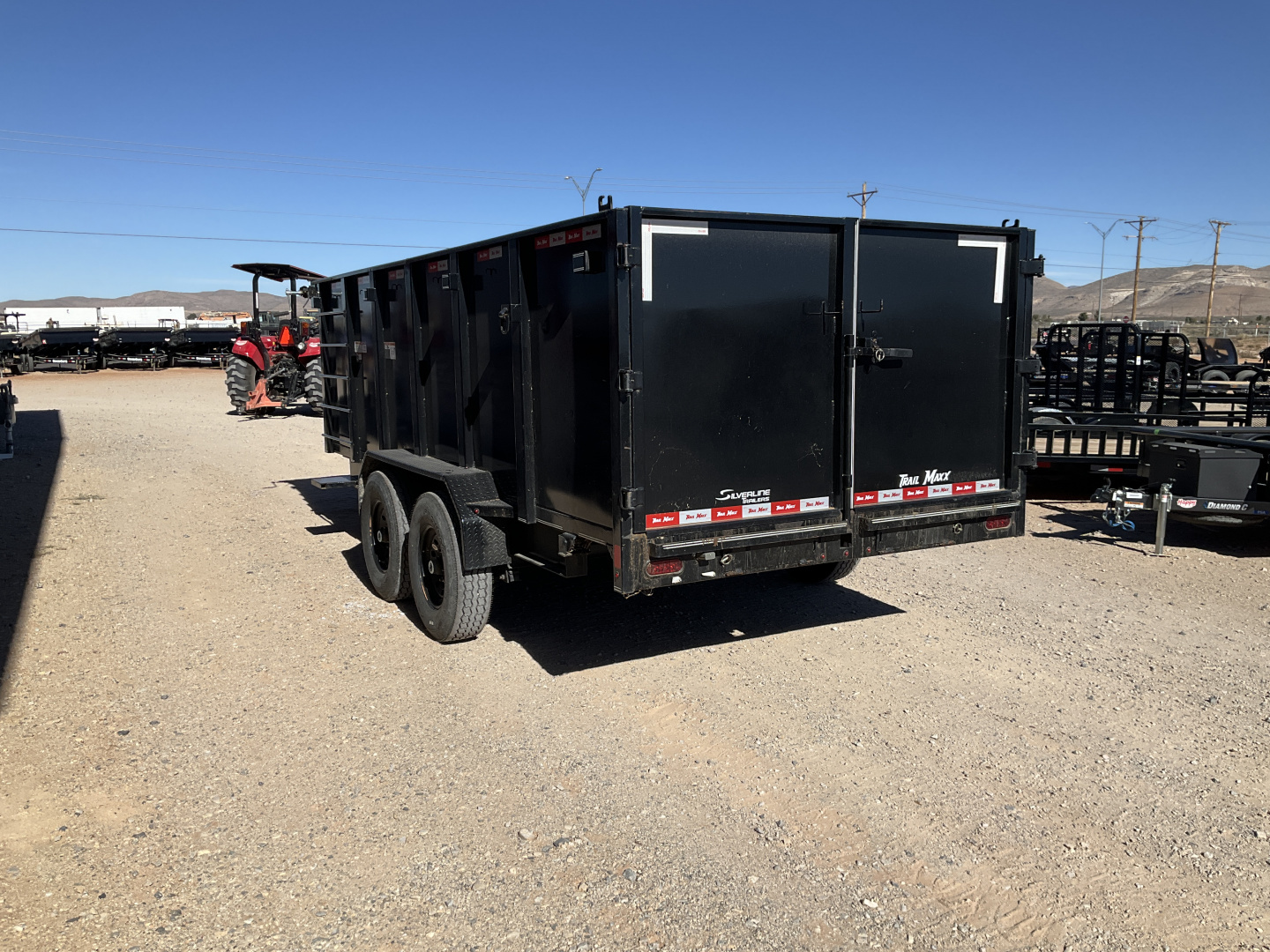 Used 2024 Trail Maxx 7'x14' Dump w/ 48" Sides