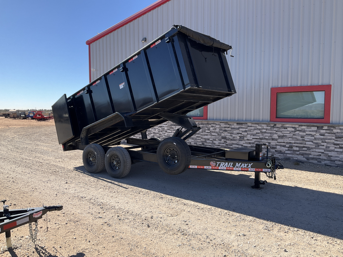 Used 2024 Trail Maxx 7'x14' Dump w/ 48" Sides