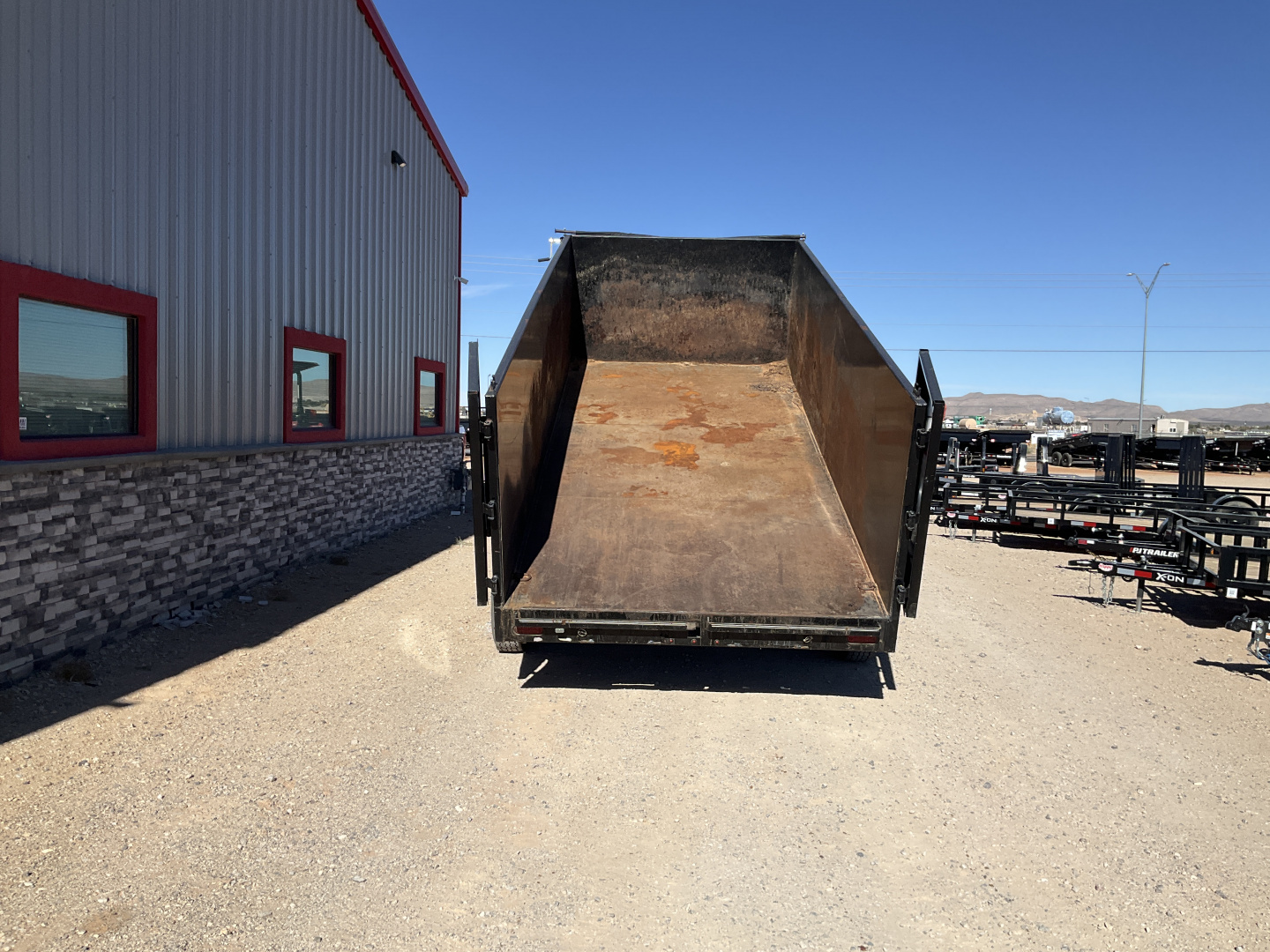 Used 2024 Trail Maxx 7'x14' Dump w/ 48" Sides