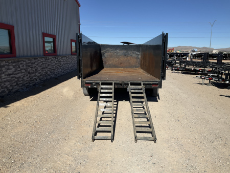 Used 2024 Trail Maxx 7'x14' Dump w/ 48" Sides