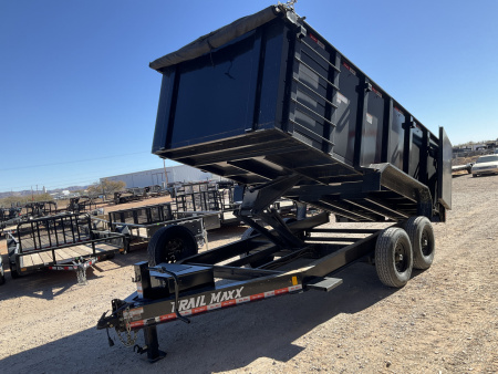 Used 2024 Trail Maxx 7'x14' Dump w/ 48" Sides