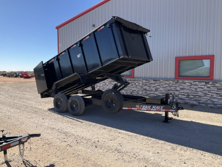 Used 2024 Trail Maxx 7'x14' Dump w/ 48" Sides