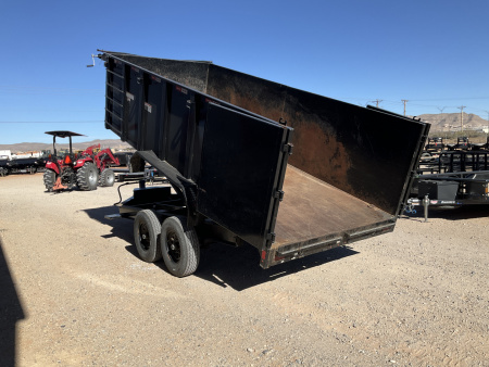 Used 2024 Trail Maxx 7'x14' Dump w/ 48" Sides