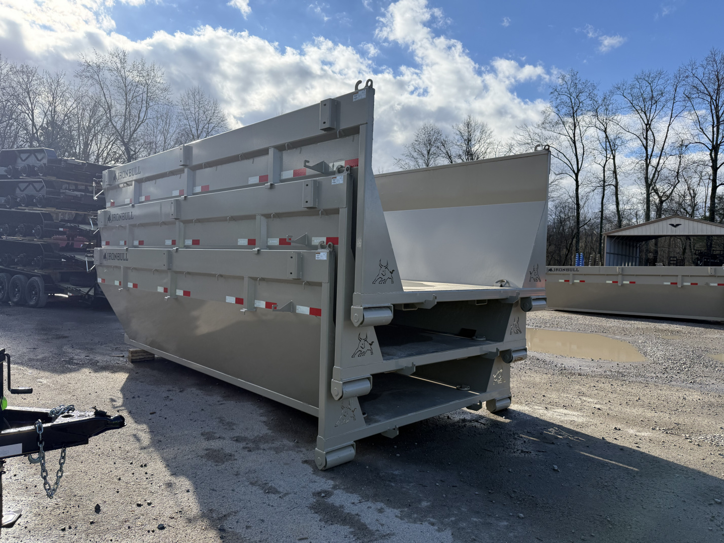 New 2026 Iron Bull RB 83X16 ROLL OFF BIN Dump Bodies