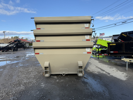 New 2026 Iron Bull RB 83X16 ROLL OFF BIN Dump Bodies