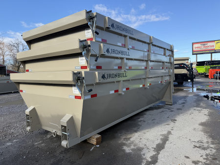 New 2026 Iron Bull RB 83X16 ROLL OFF BIN Dump Bodies