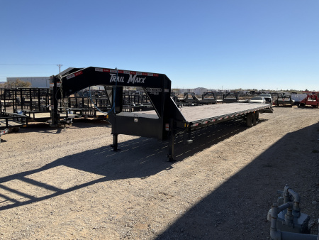 Used 2025 Trail Maxx 102 x40' GN Flatbed w/ Max Ramps