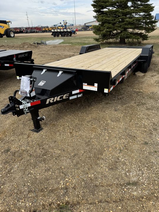 New 2026 Rice Trailers FMEH8223MR Equipment Trailer