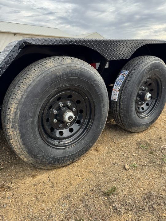 New 2026 Rice Trailers FMEH8223MR Equipment Trailer