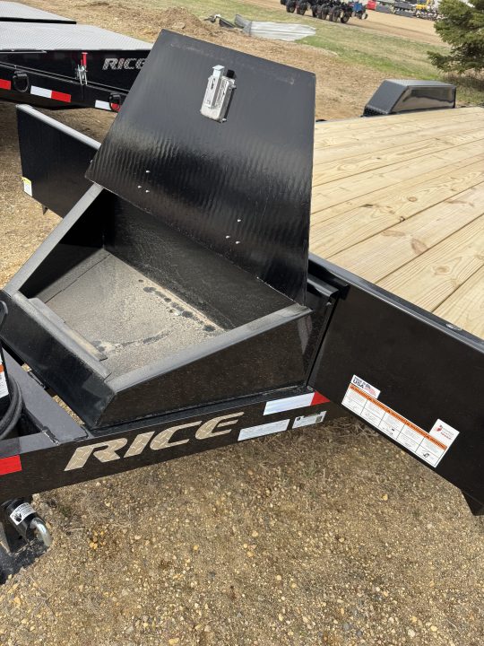 New 2026 Rice Trailers FMEH8223MR Equipment Trailer