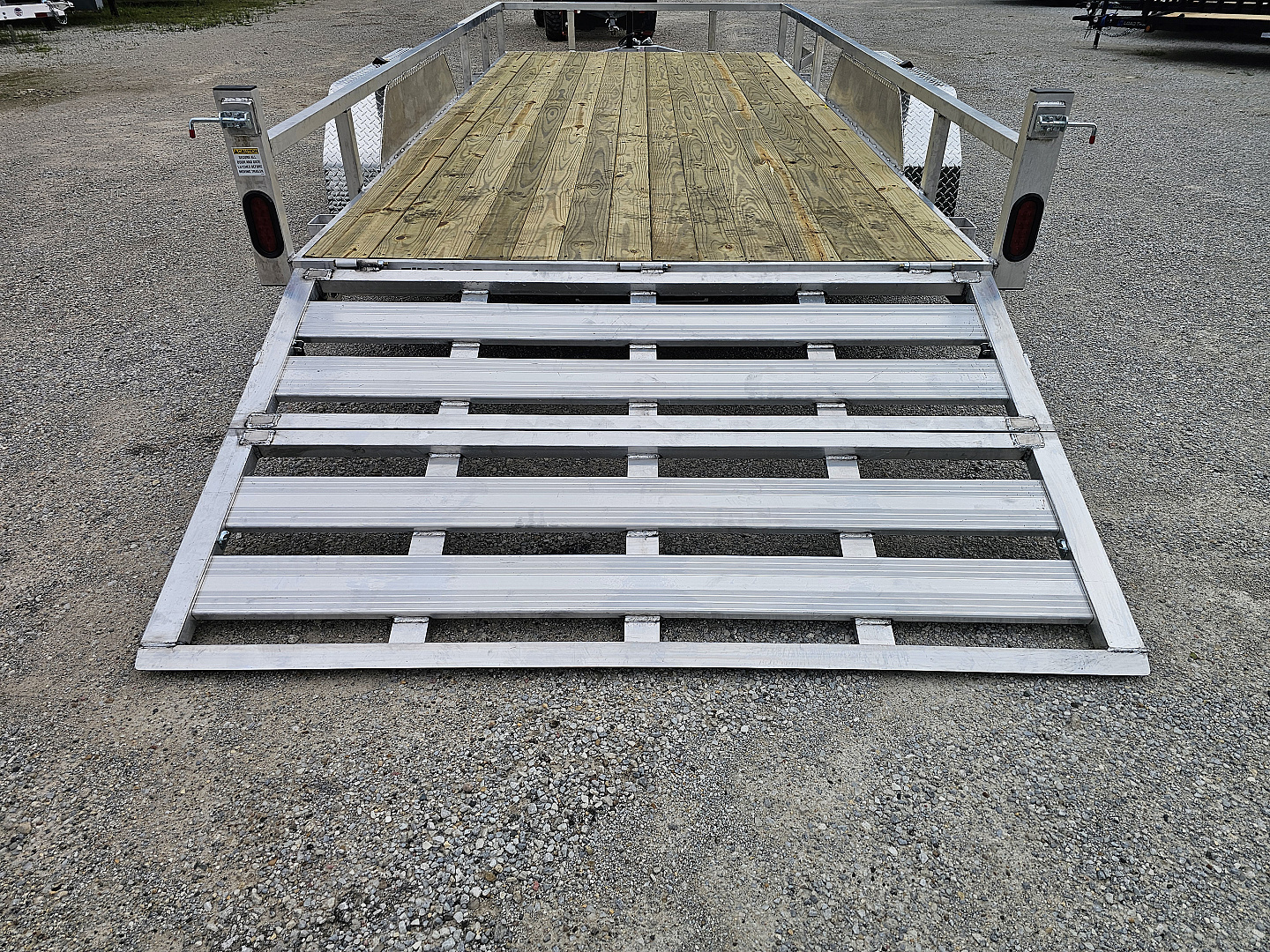 New 2026 ALUMINUM 83X16 UTILITY TRAILER TANDEM AXLE 7000GVWR TORSION Utility Trailer