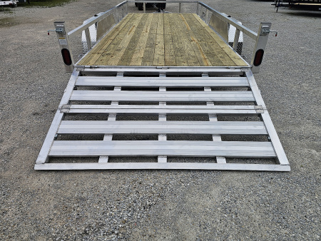 New 2026 ALUMINUM 83X16 UTILITY TRAILER TANDEM AXLE 7000GVWR TORSION Utility Trailer