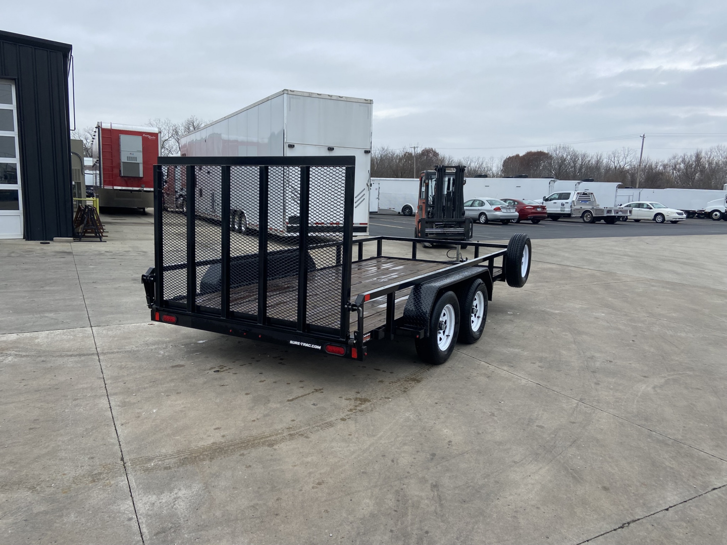 Used 2021 Sure-Trac Equipment Trailer 14'
