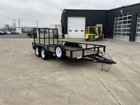 Used 2021 Sure-Trac Equipment Trailer 14'