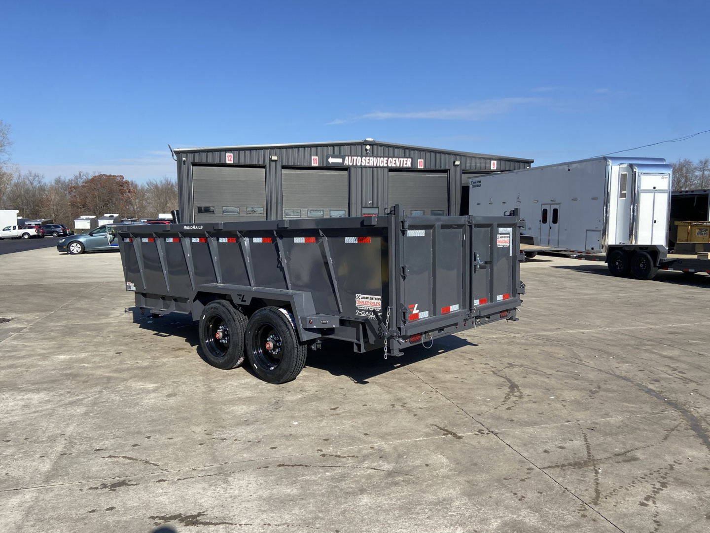 New Lamar Dump Trailer 16'