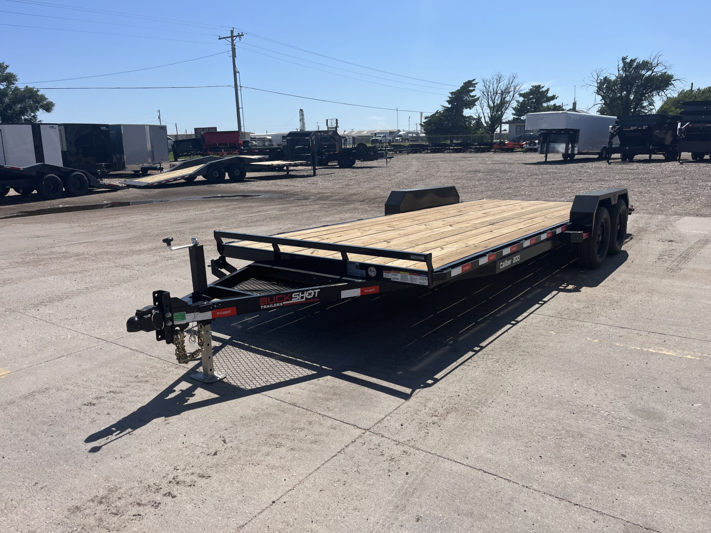 New 2025 Buckshot MFG Caliber 16' X 83" Car Hauler