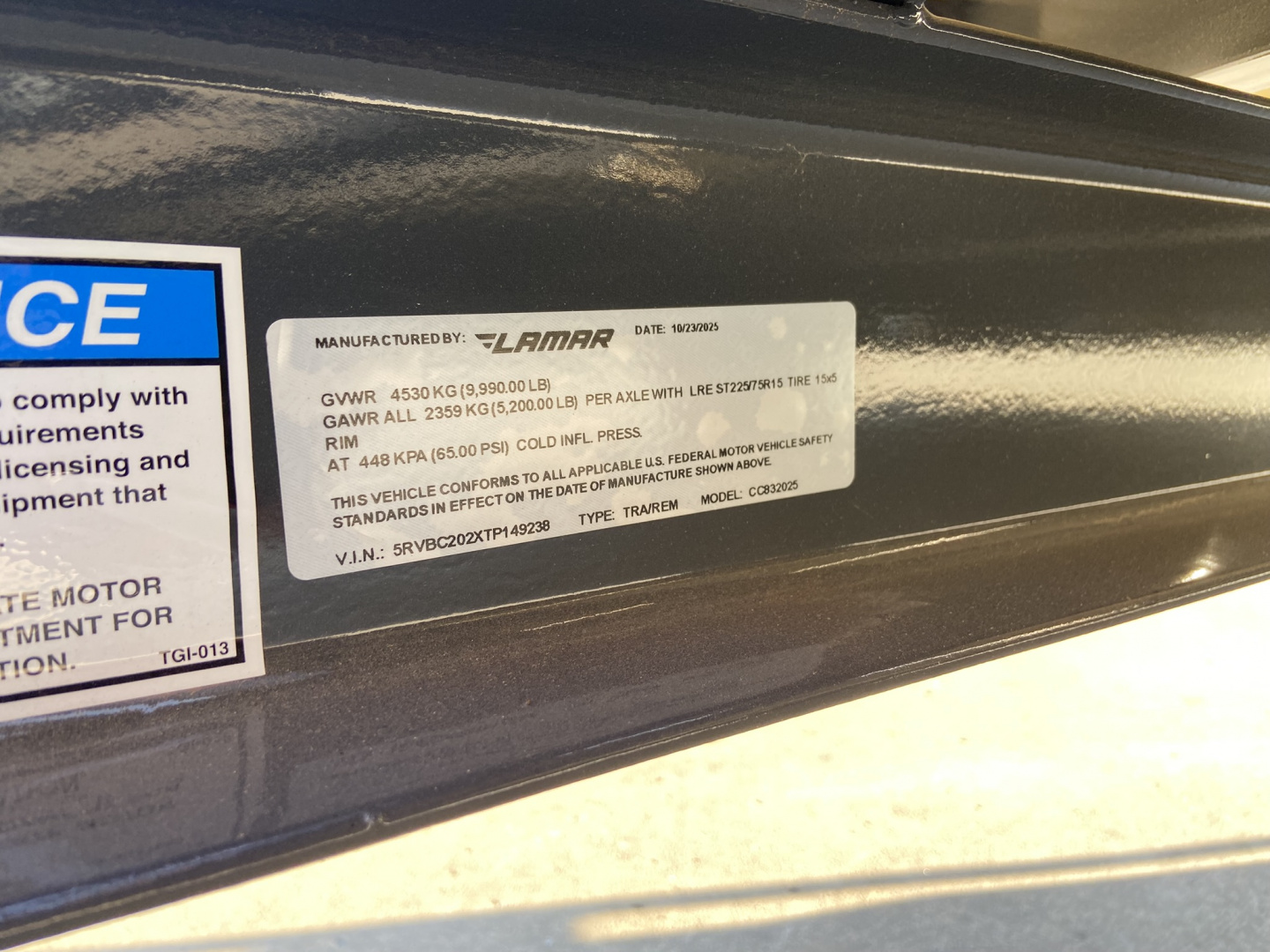 New Lamar 20' 10K Car Hauler