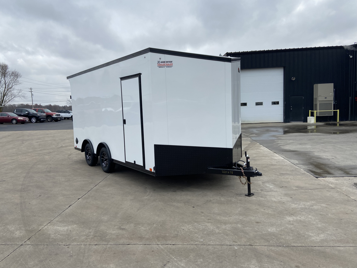 New United UJ Cargo Enclosed Trailer 16'