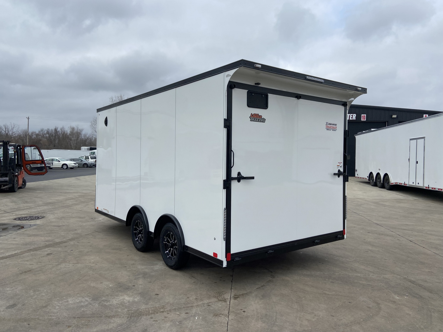 New United UJ Cargo Enclosed Trailer 16'