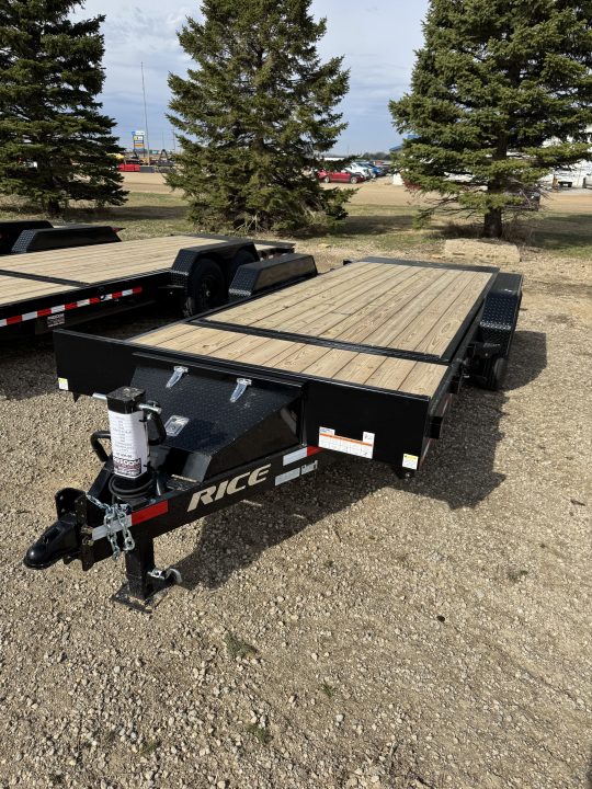 New 2026 Rice Trailers PTH20 Tilt Trailer