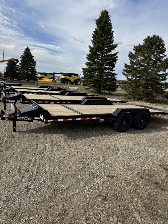New 2026 Rice Trailers PTH20 Tilt Trailer