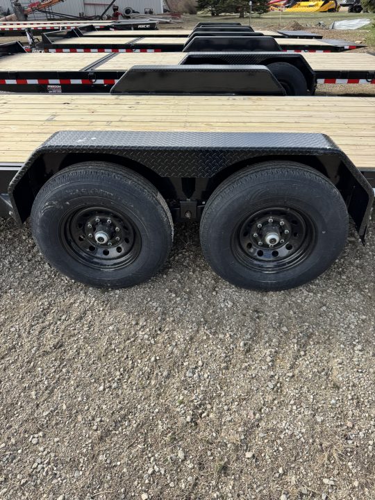 New 2026 Rice Trailers PTH20 Tilt Trailer
