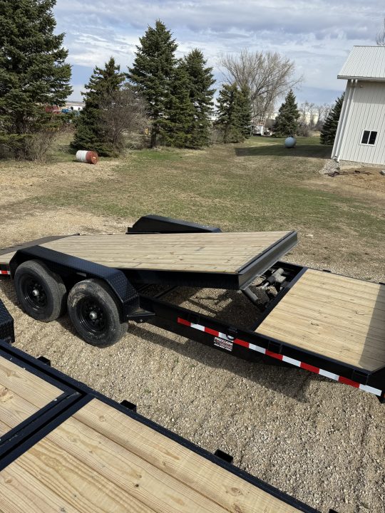 New 2026 Rice Trailers PTH20 Tilt Trailer