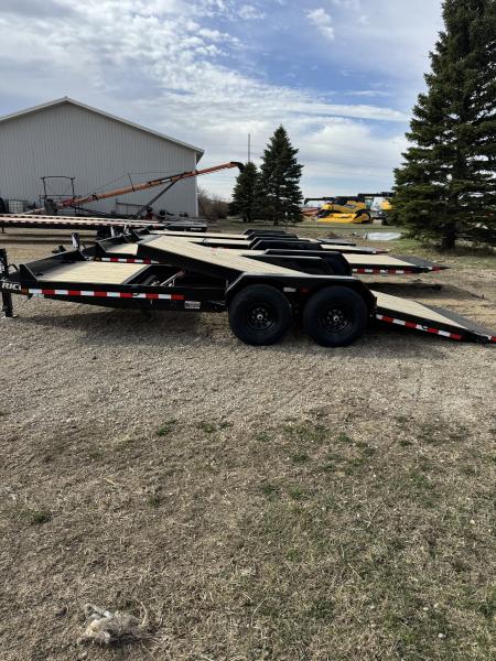 New 2026 Rice Trailers PTH20 Tilt Trailer