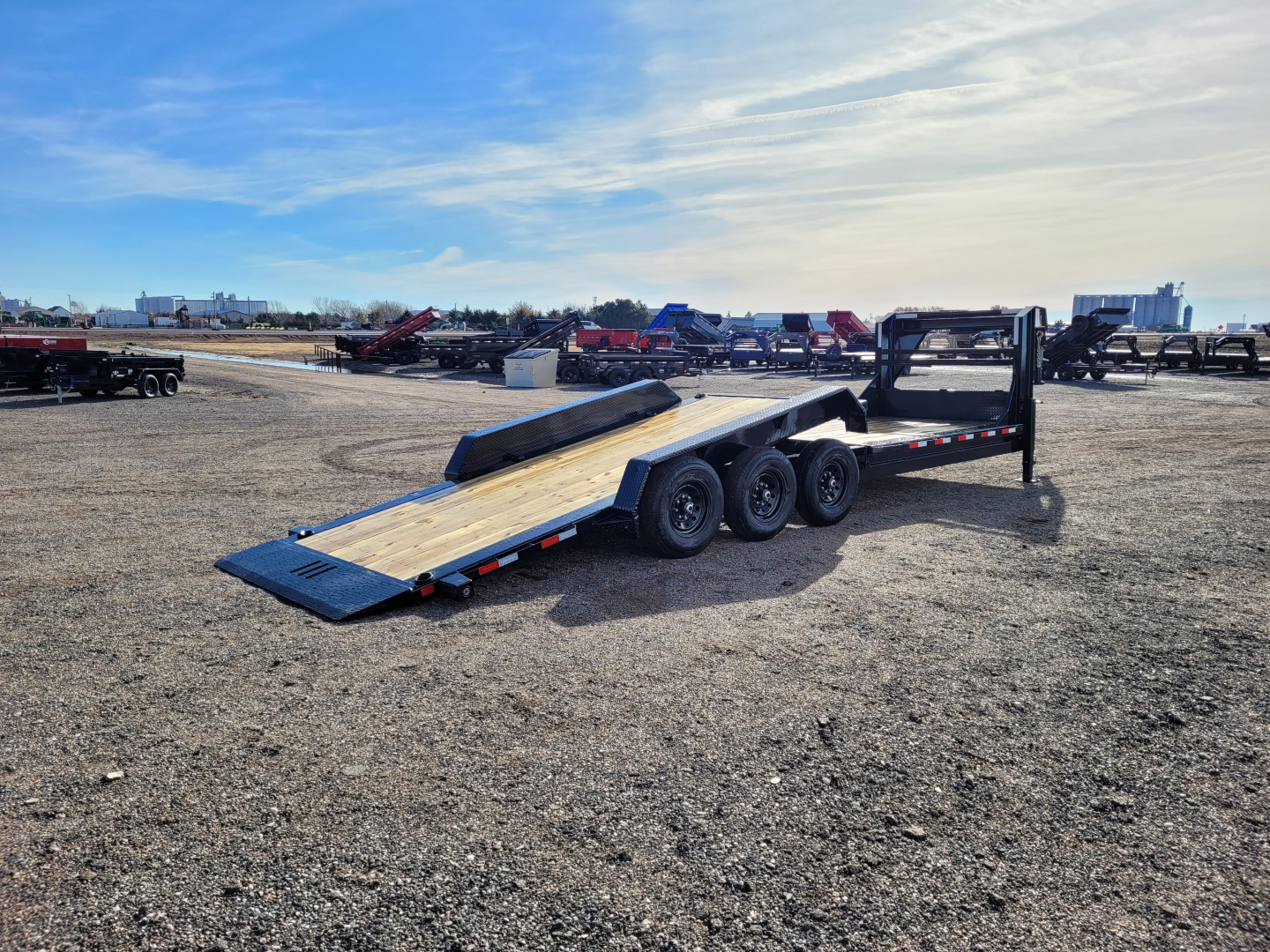 New 2026 Load Trail 83"x26' Gooseneck Triple Axle Tilt Trailer