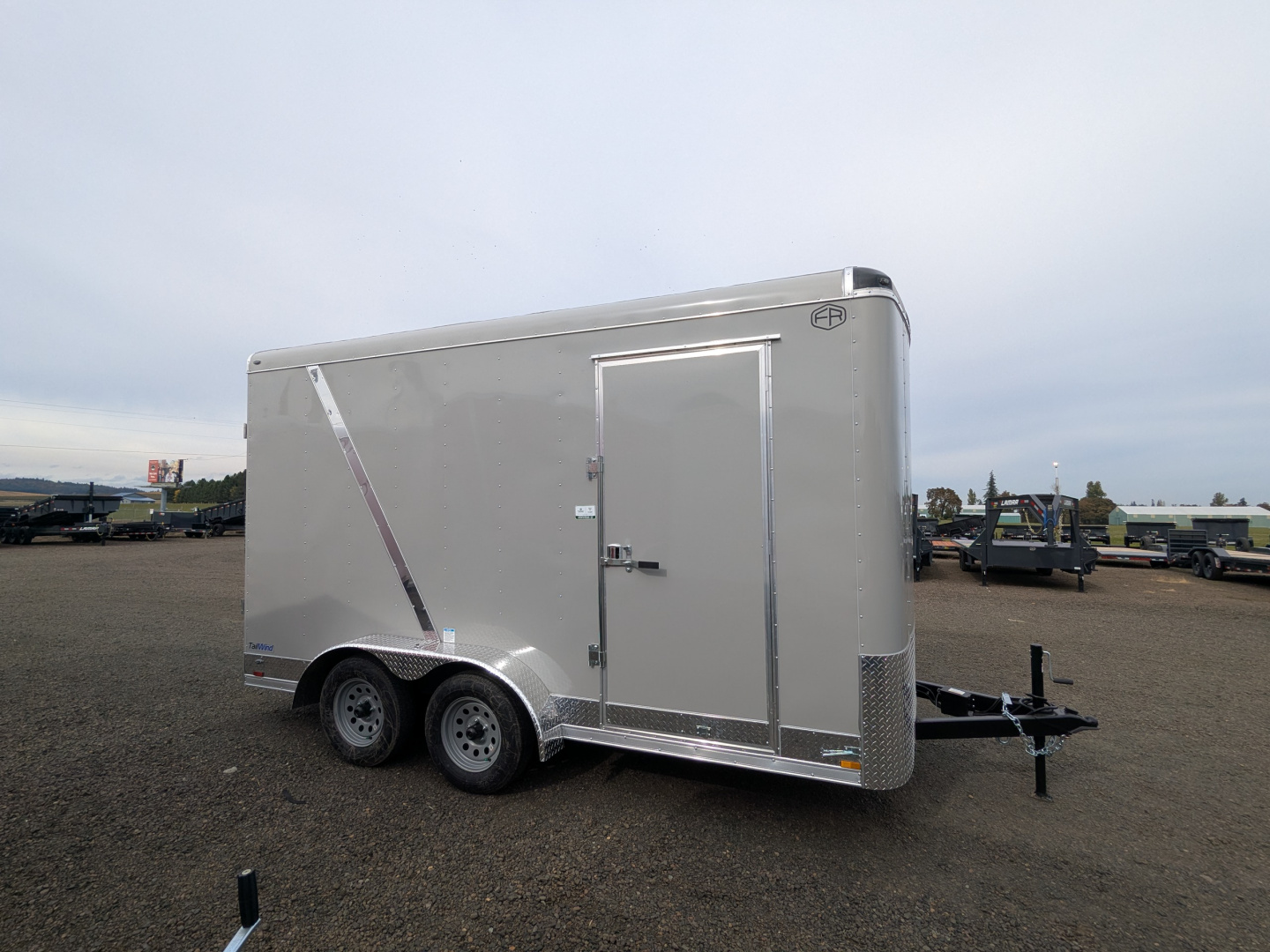 New 2026 CONTINENTAL CARGO TW7X14/7K TA2 Cargo / Enclosed Trailer PLUS 12" EXTRA HEIGHT