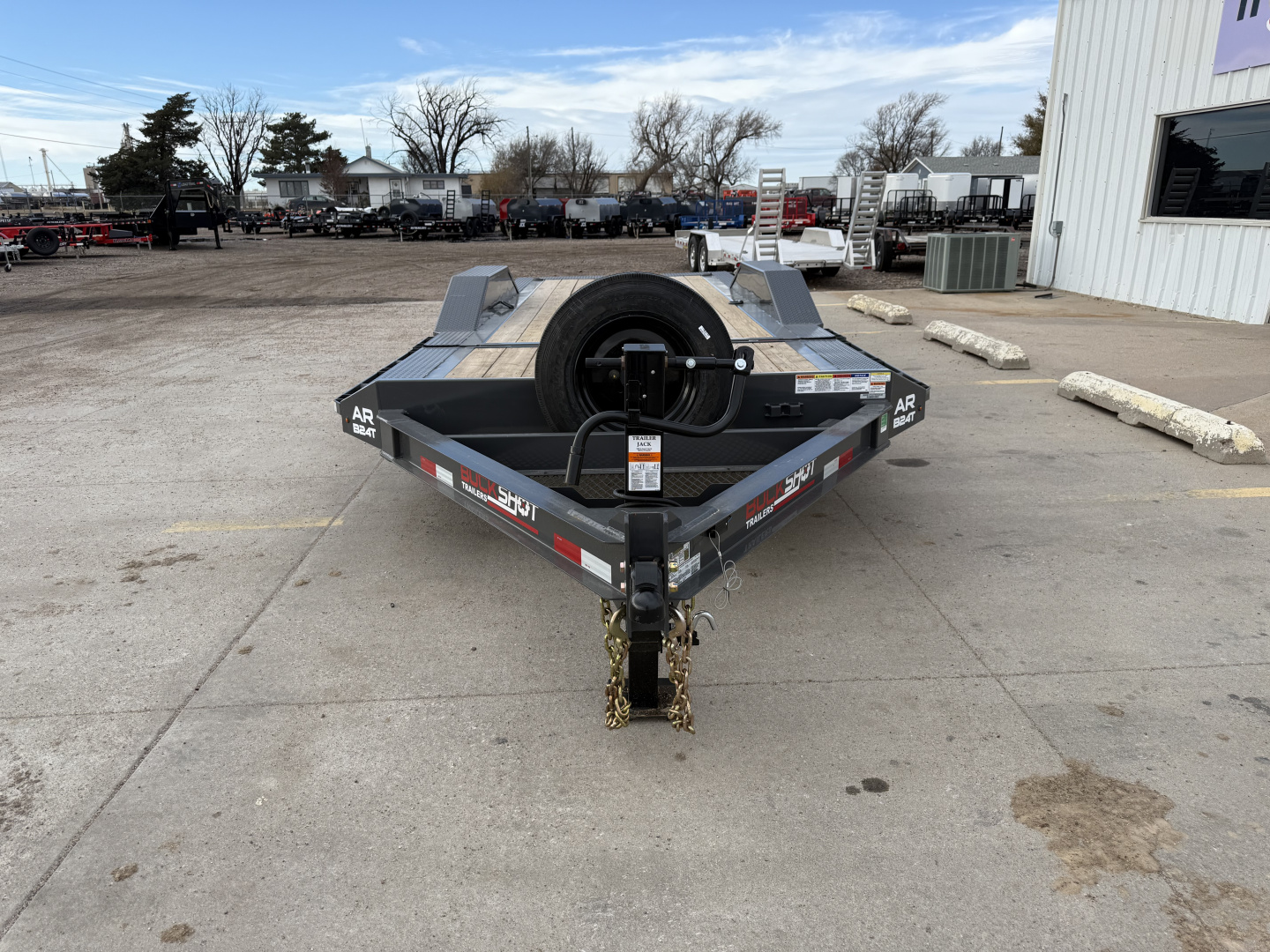 New 2026 Buckshot MFG 24' x 102" AR Tilt Trailer With 8000LB Torsion Axles Tilt Trailer