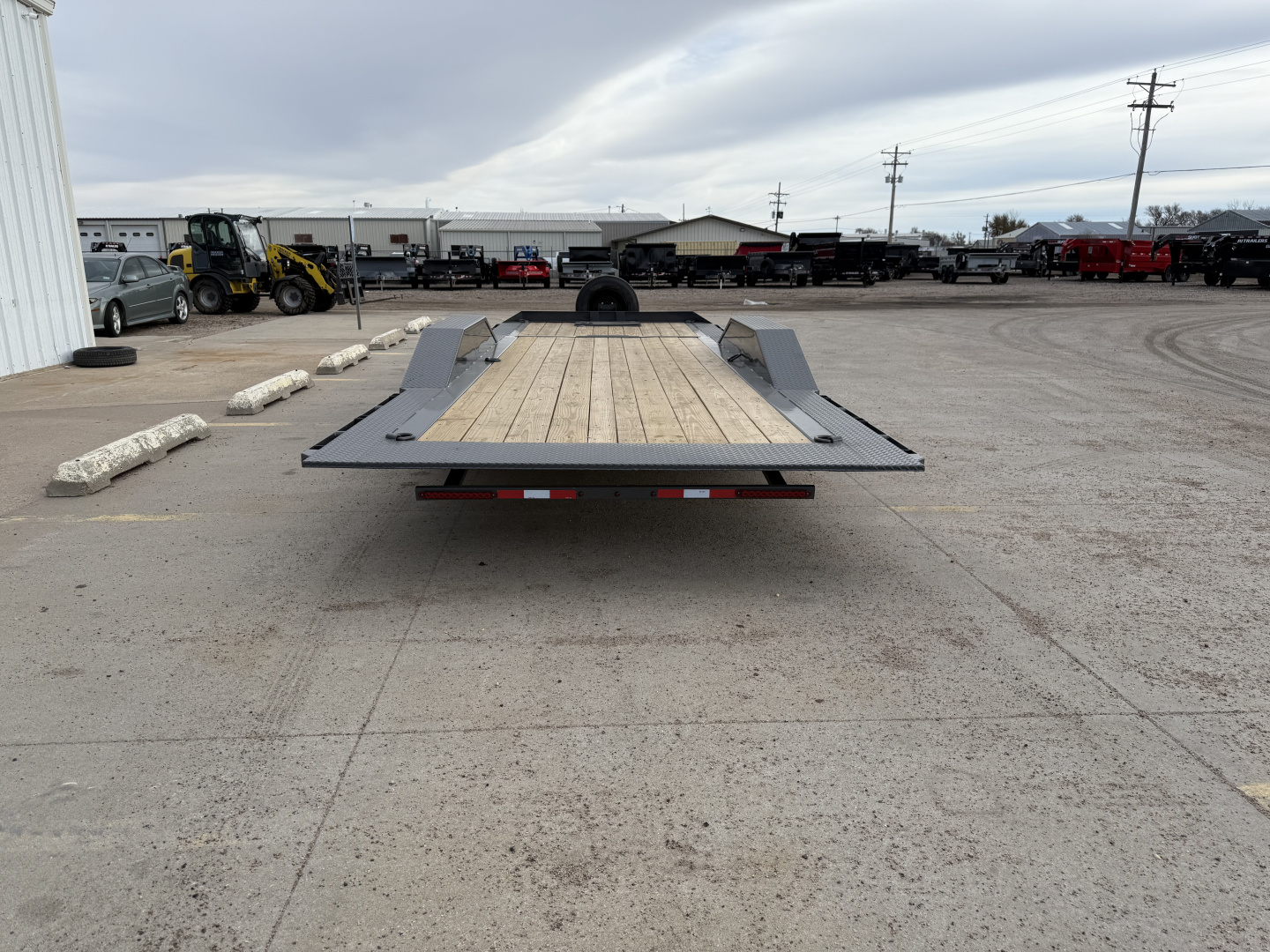 New 2026 Buckshot MFG 24' x 102" AR Tilt Trailer With 8000LB Torsion Axles Tilt Trailer