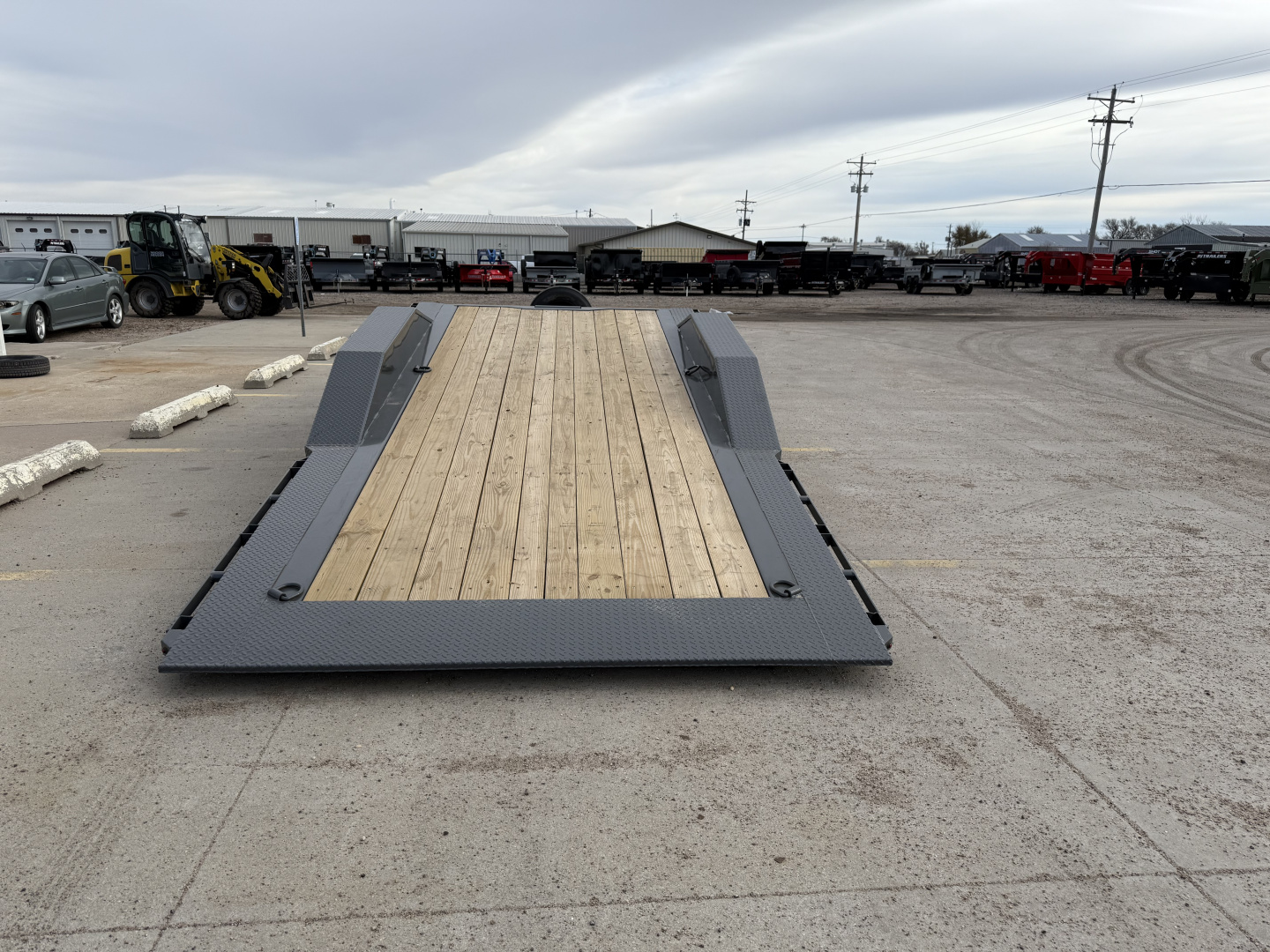 New 2026 Buckshot MFG 24' x 102" AR Tilt Trailer With 8000LB Torsion Axles Tilt Trailer