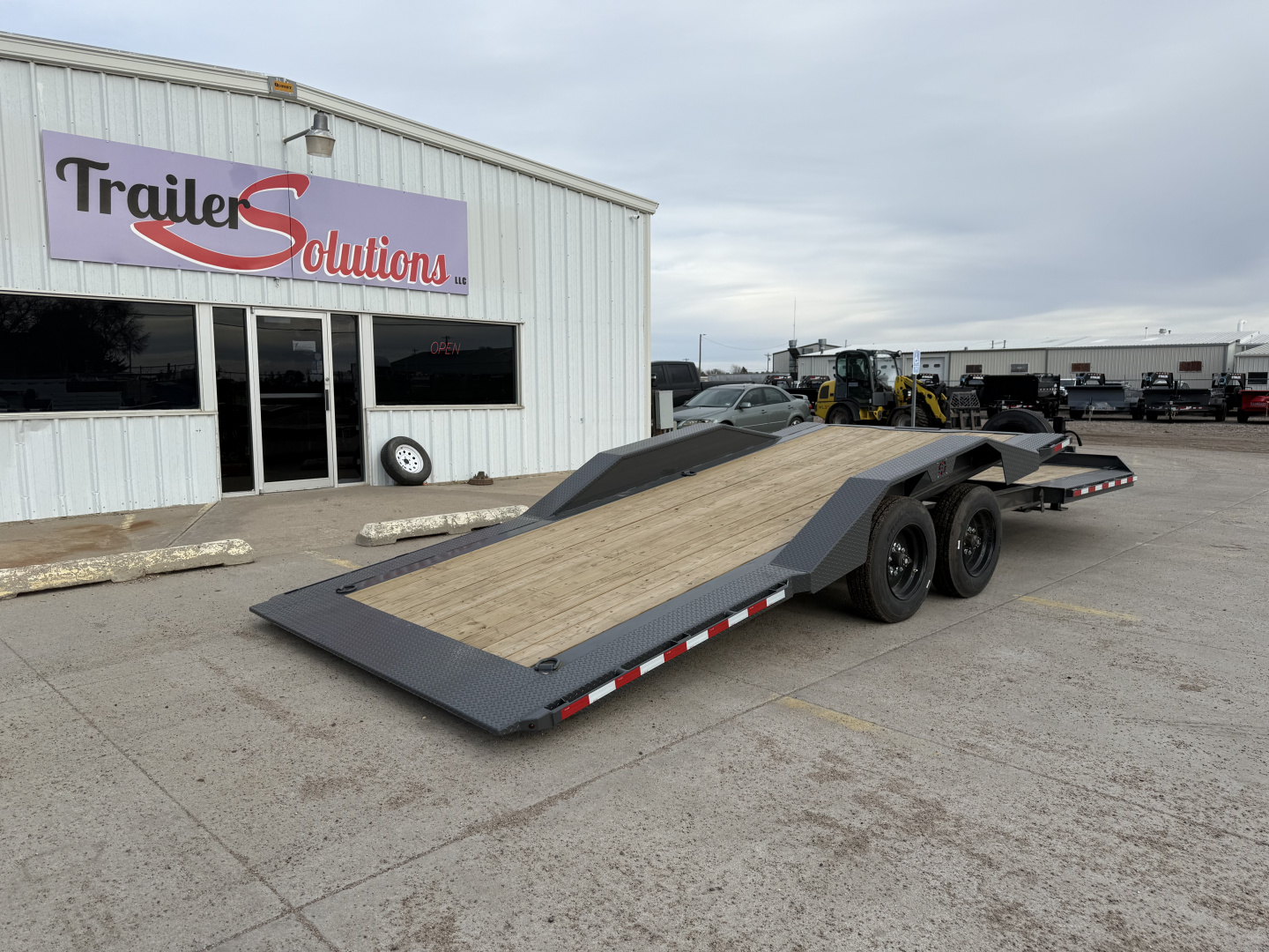New 2026 Buckshot MFG 24' x 102" AR Tilt Trailer With 8000LB Torsion Axles Tilt Trailer