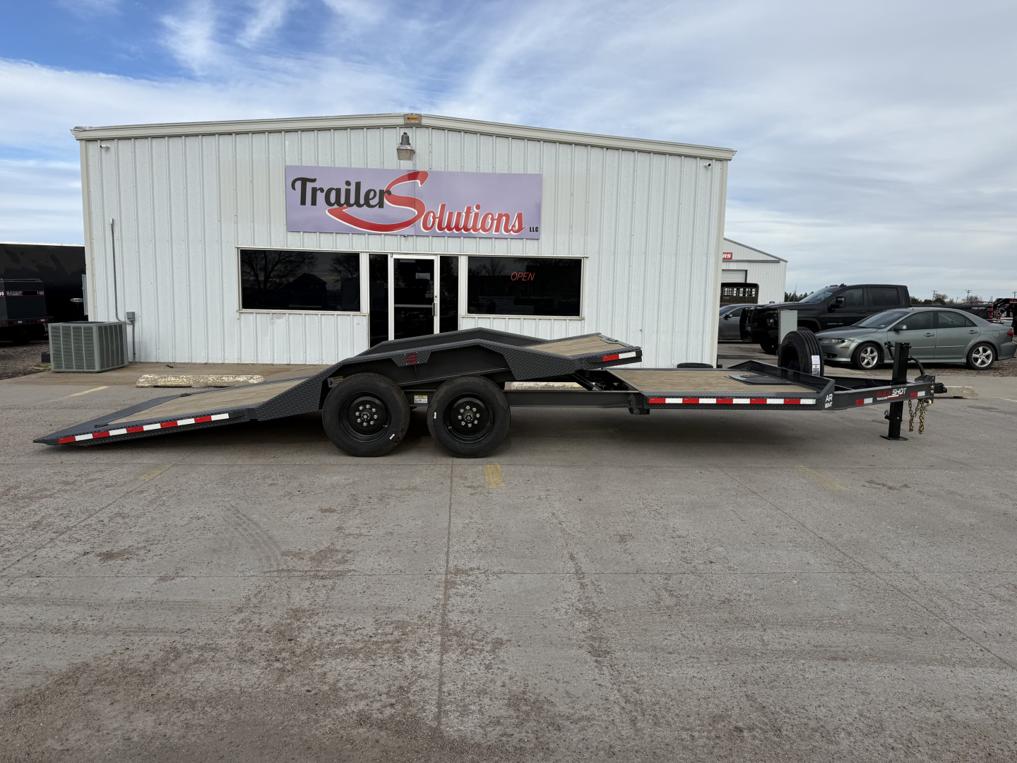New 2026 Buckshot MFG 24' x 102" AR Tilt Trailer With 8000LB Torsion Axles Tilt Trailer