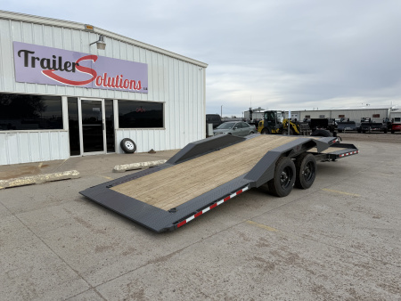 New 2026 Buckshot MFG 24' x 102" AR Tilt Trailer With 8000LB Torsion Axles Tilt Trailer