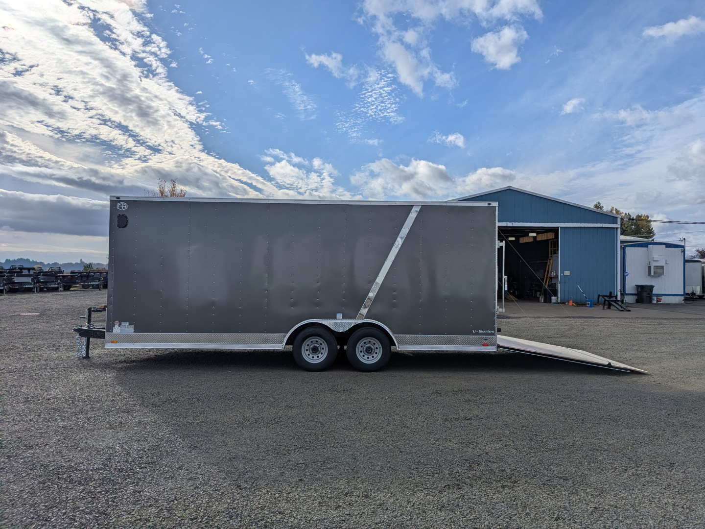 New 2026 CONTINENTAL CARGO VHW8.5X20/10K TA3 Cargo / Enclosed Trailer PLUS 12" EXTRA HEIGHT