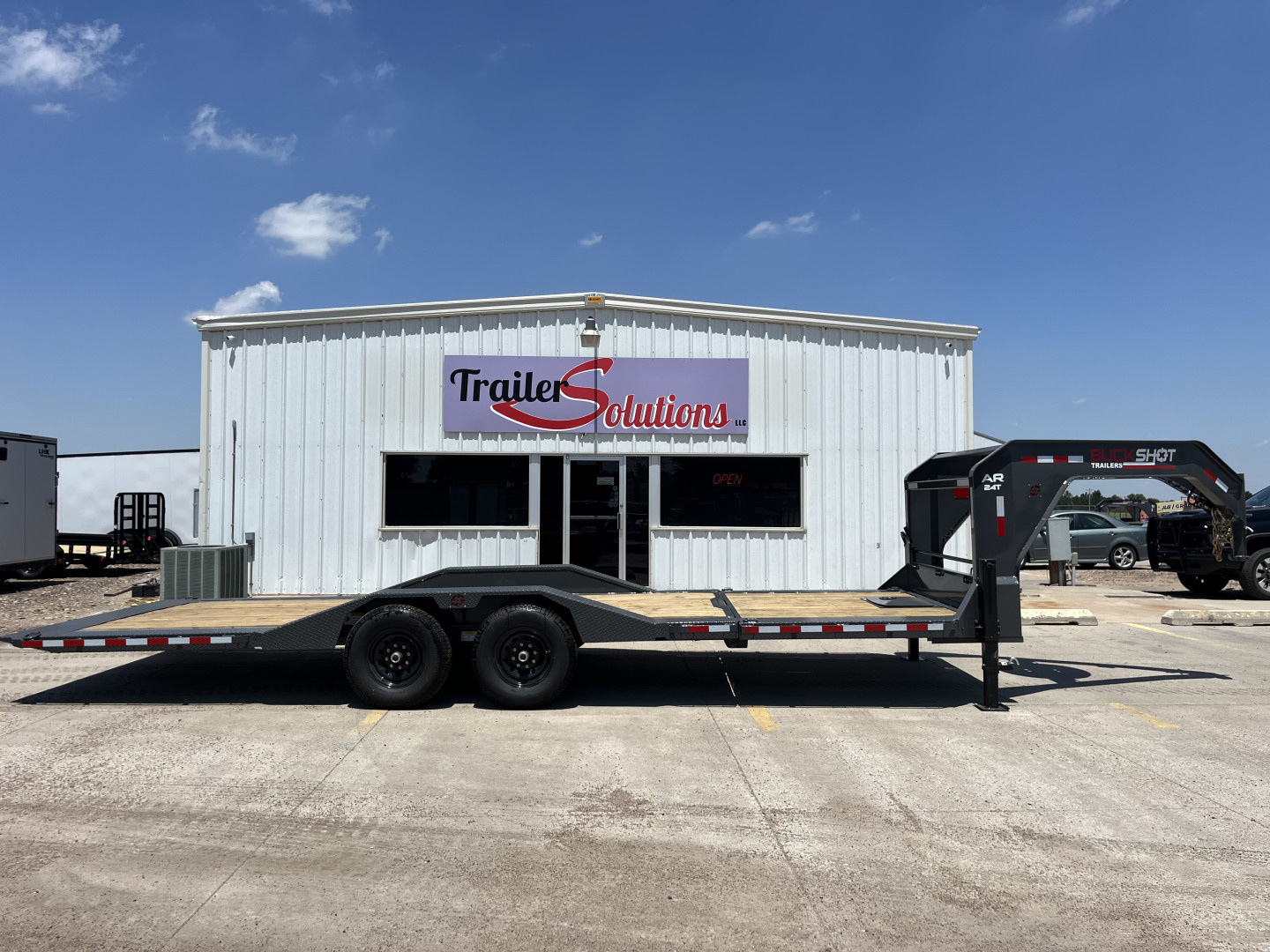 New 2026 Buckshot MFG AR Tilt Trailer With 7000LB Torsion Axles Tilt Trailer