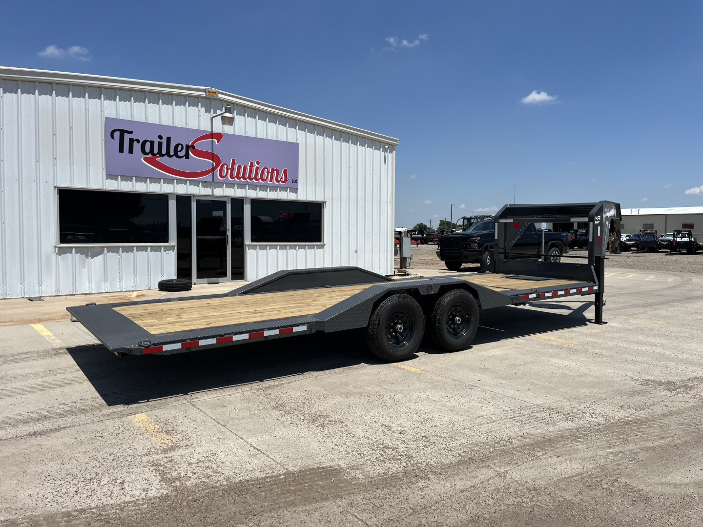 New 2026 Buckshot MFG AR Tilt Trailer With 7000LB Torsion Axles Tilt Trailer
